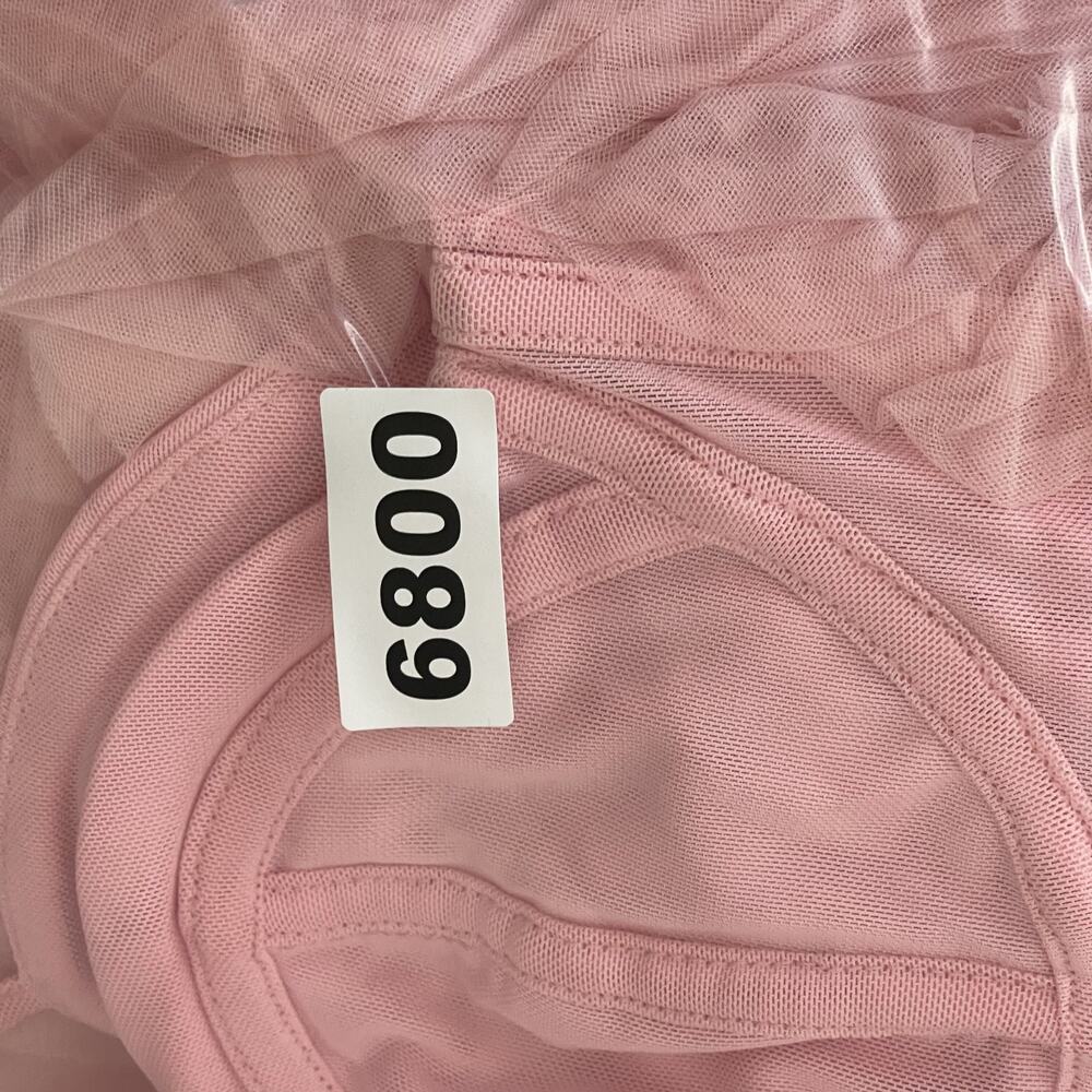 Forever 21 Tulle Ruffled Bustier Dress Womens Small Pink Fairy Whimsy Delicate - Picture 15 of 16